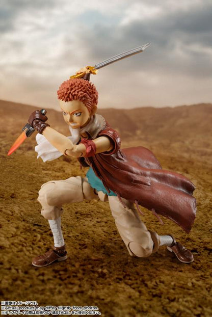 Isidro Berserk S.H.Figuarts 5-Inch Figure — Articulation Pose Dual-Wielding Kneeling Strike