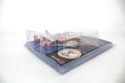 Iron Sheik WWE Retro Hasbro-Style Action Figure — Angled Side View Showing Card Front with Figure in Clamshell