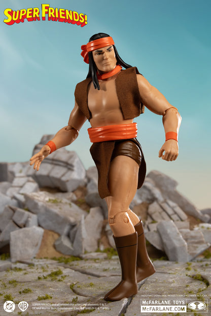 Apache Chief DC Super Friends 6-Inch Figure — Side View Action Stride Pose