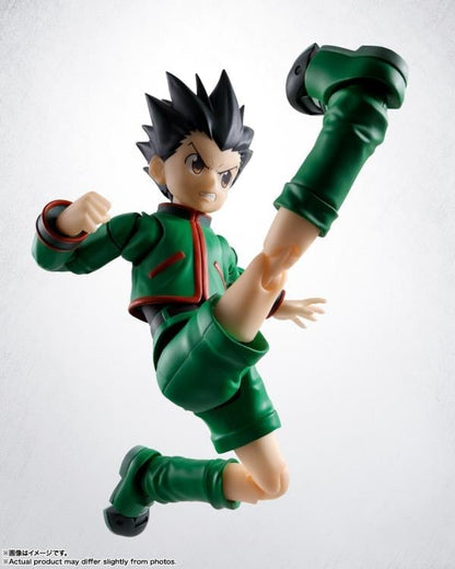 Gon Hunter x Hunter S.H.Figuarts 5.5-Inch Figure — High Kick Articulation Pose