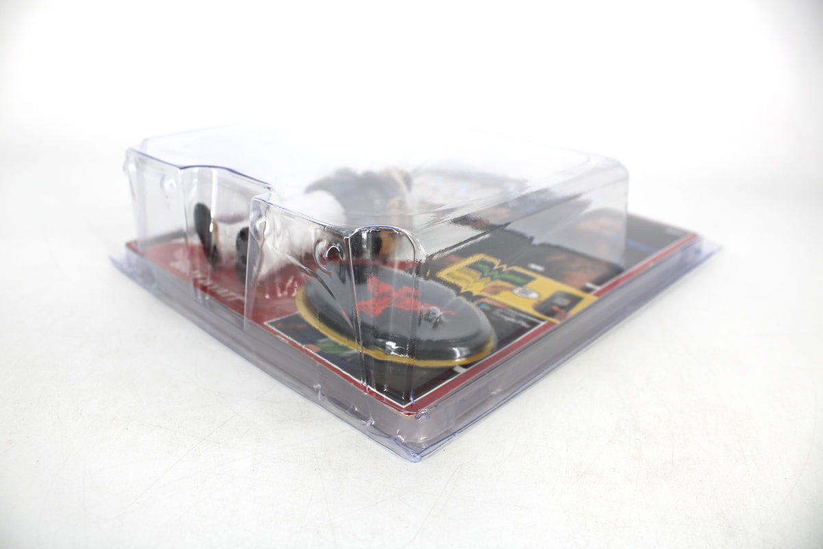 Bray Wyatt WWE Retro Series Action Figure — Angled Side View of Bubble and Card in Protective Case