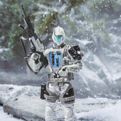 Arctic B.A.T. G.I. Joe Classified Series 6-Inch Figure — Alternate Head with Blue Circuit Chest Plate Detail