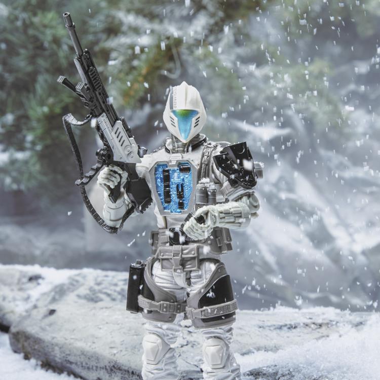 Arctic B.A.T. G.I. Joe Classified Series 6-Inch Figure — Alternate Head with Blue Circuit Chest Plate Detail