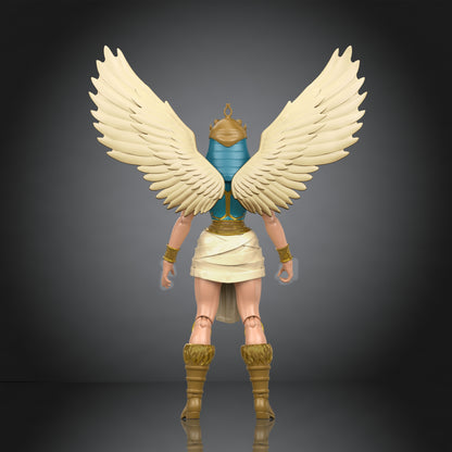 Sorceress MOTU Origins 200X 5.5-Inch Figure — Back View Showing Wing Detail