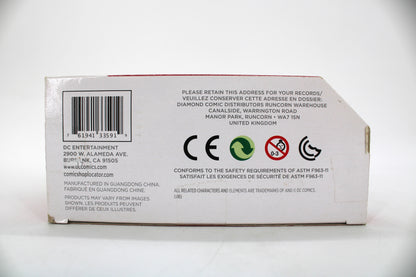Reverse-Flash The Flash TV Series DC Collectibles — Package Detail with Barcode and Safety Information