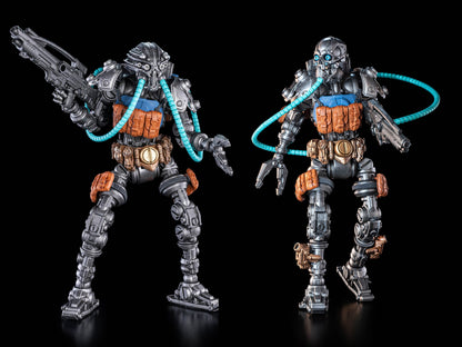 Protectorate ACU Cosmic Legions 6-Inch Mission Pack — Alternate Head Comparison Display