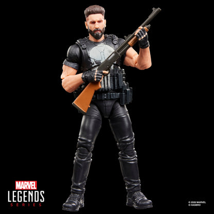 Punisher Marvel Legends 6-Inch Figure — Front View Shotgun at Rest