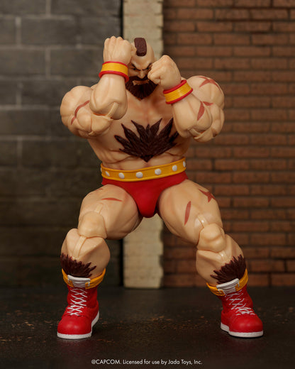 Zangief Ultra Street Fighter II 1/12 Scale Figure — Articulation Pose Raised Guard