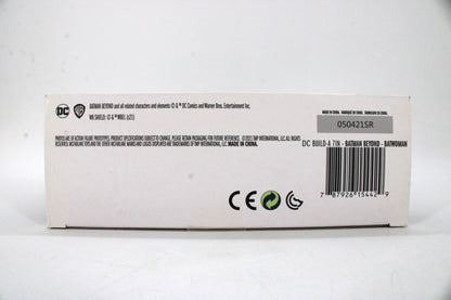 Batwoman Batman Beyond DC Multiverse 7-Inch Action Figure — Package Detail with Barcode and Legal Text
