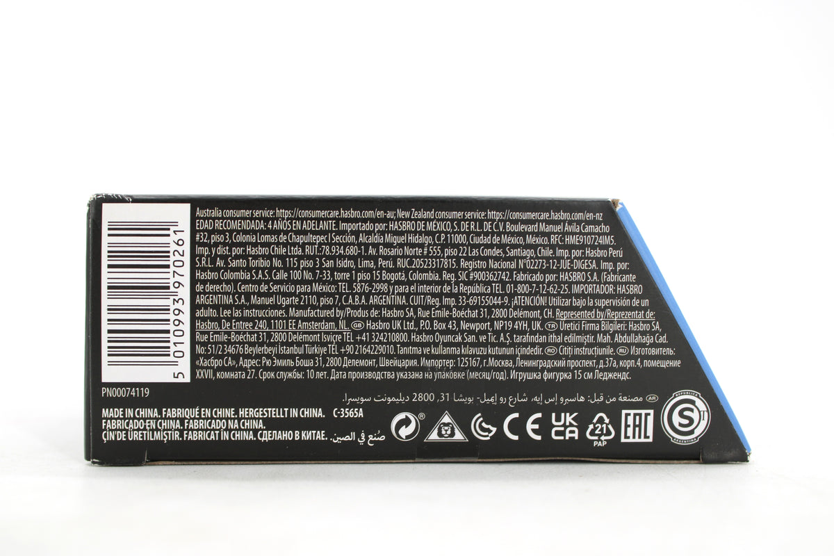 Teeka (Jawa) Star Wars The Black Series 6-Inch Figure — Package Detail with Barcode and Multilingual Legal Text