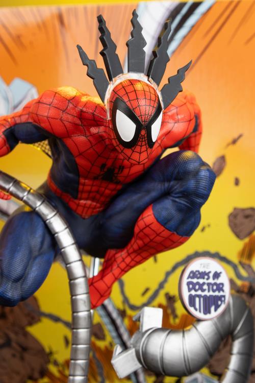 Spider-Man Marvel Tales #223 McFarlane 1/6 Scale Figure — Upper Body and Head Articulation Pose Close-Up