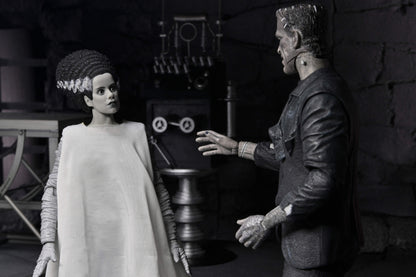 Bride of Frankenstein Universal Monsters 7-Inch Two-Pack — Side View with Lab Background