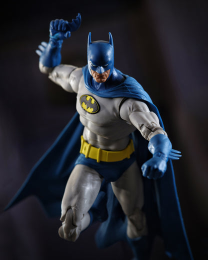 Batman Knightfall DC Multiverse 7-Inch Figure — Leaping Combat Pose Detail