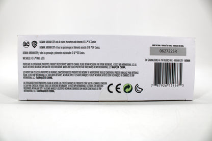Batman DC Multiverse Arkham City 7-Inch — Package Detail with Barcode and Legal Text