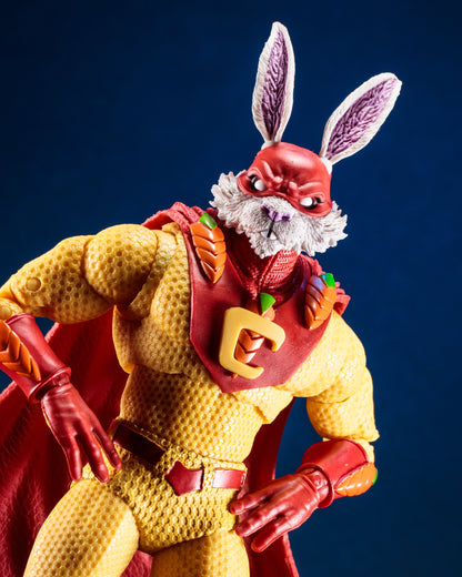 Captain Carrot DC Multiverse 7-Inch Figure — Upper Body and Head Sculpt Detail