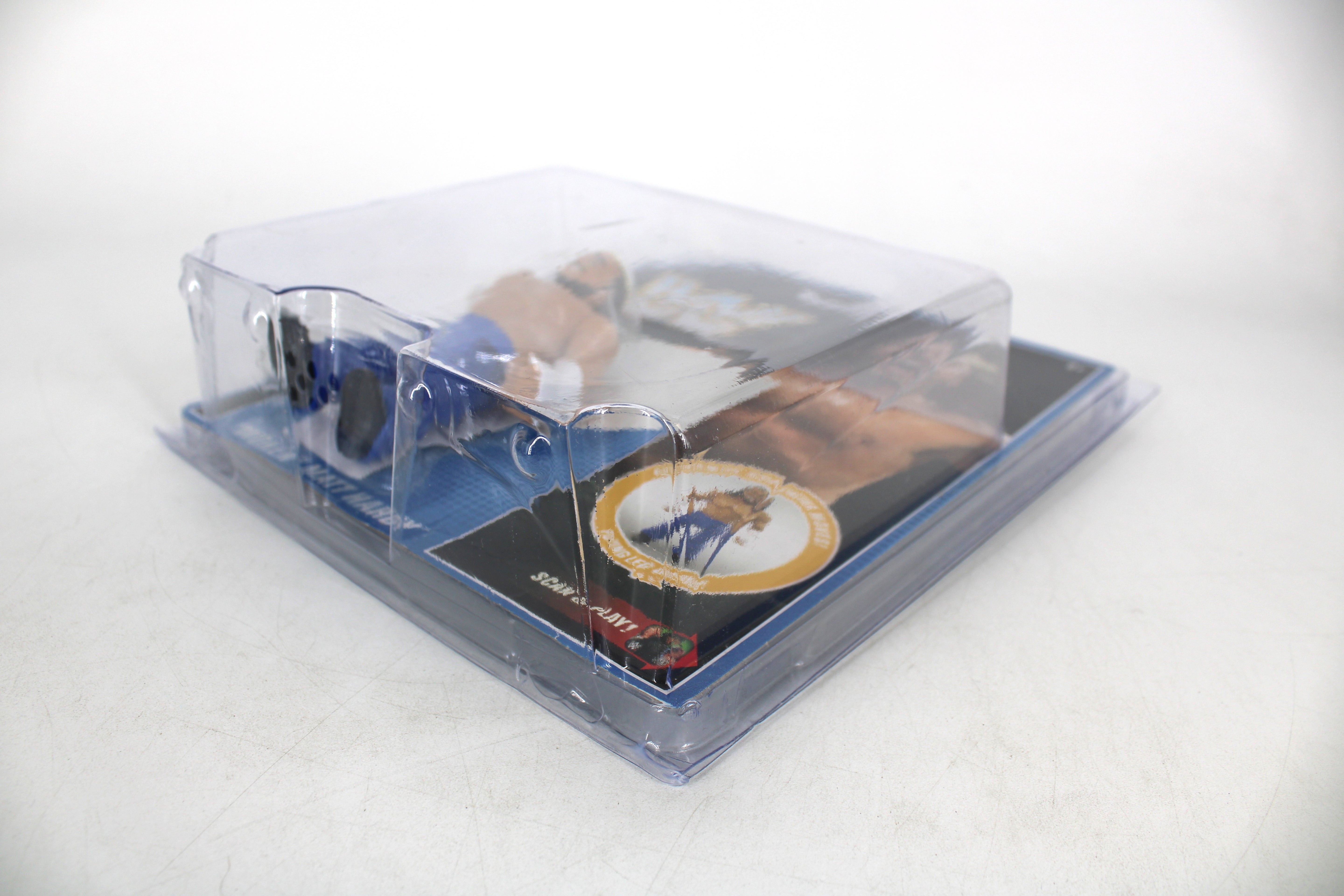 "Woken" Matt Hardy WWE Retro Series Action Figure — Side View of Sealed Blister Pack in Protective Case