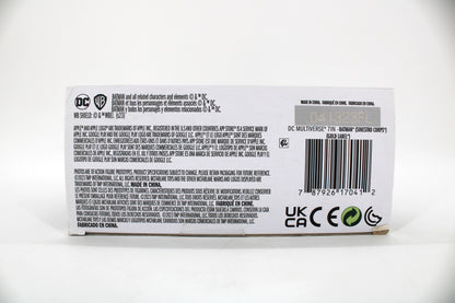 Batman Sinestro Corps DC Multiverse Gold Label 7-Inch — Package Detail with Barcode and Legal Text