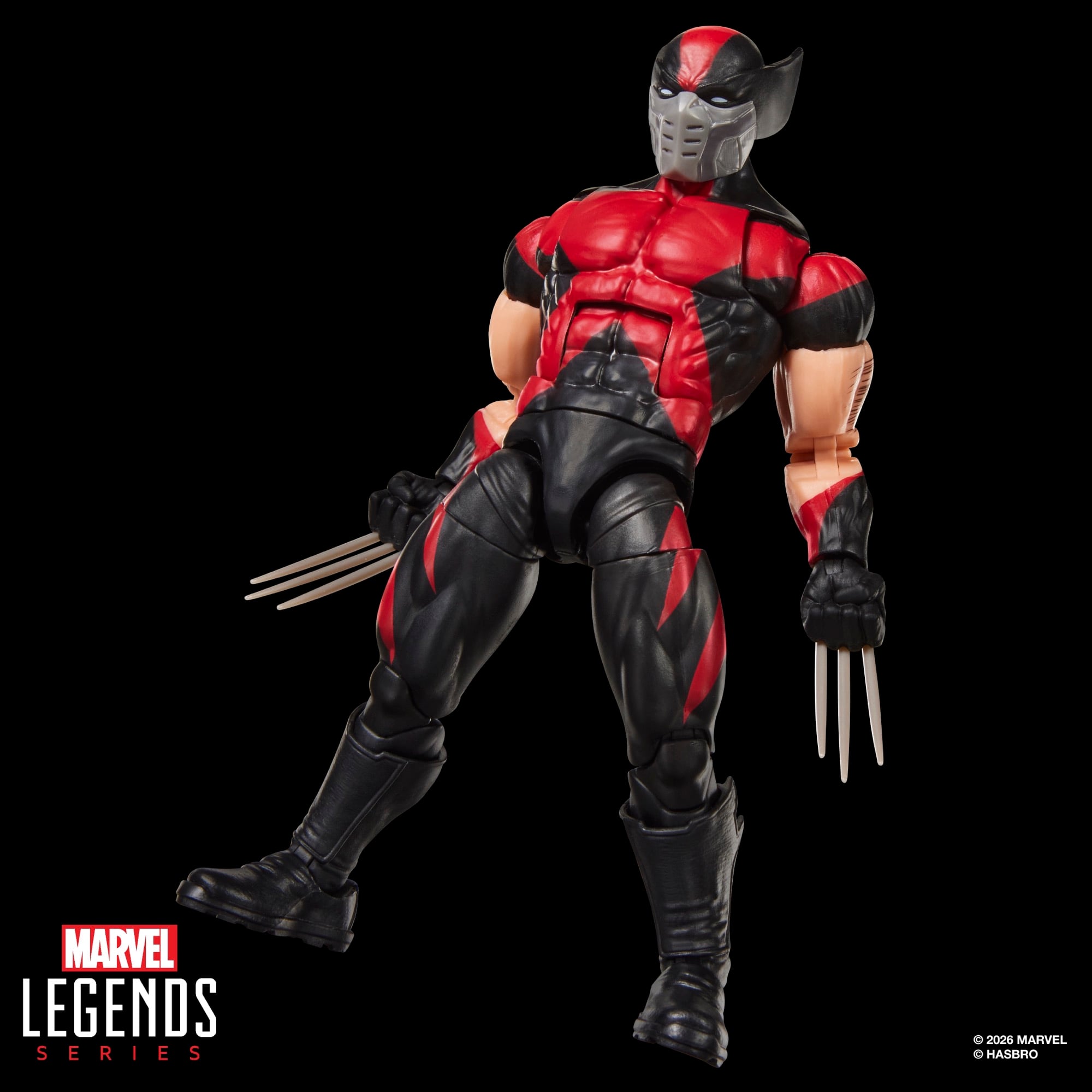 Ultimate Wolverine Marvel Legends 6-Inch Figure — Standing Pose with Both Claw Hands at Sides