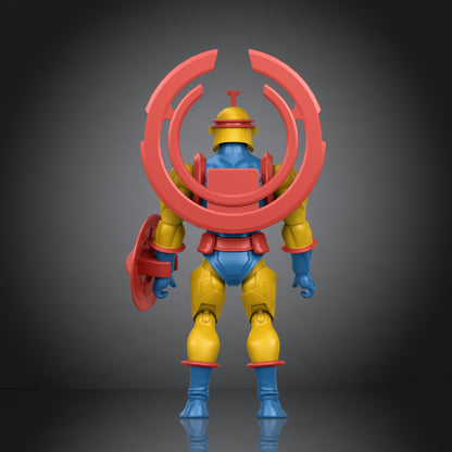 Sy-Klone MOTU Origins 5.5-Inch Figure — Back View Showing Ring Attachment Mount