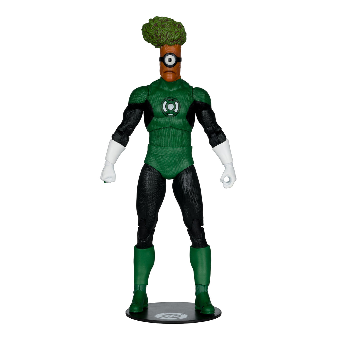 Medphyll Green Lantern DC Multiverse 7-Inch Figure — Front View on Display Base