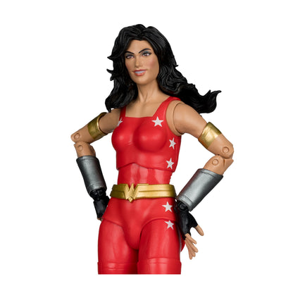 Wonder Girl DC Multiverse 7-Inch Figure — Figure Detail Close-Up, Face and Upper Body