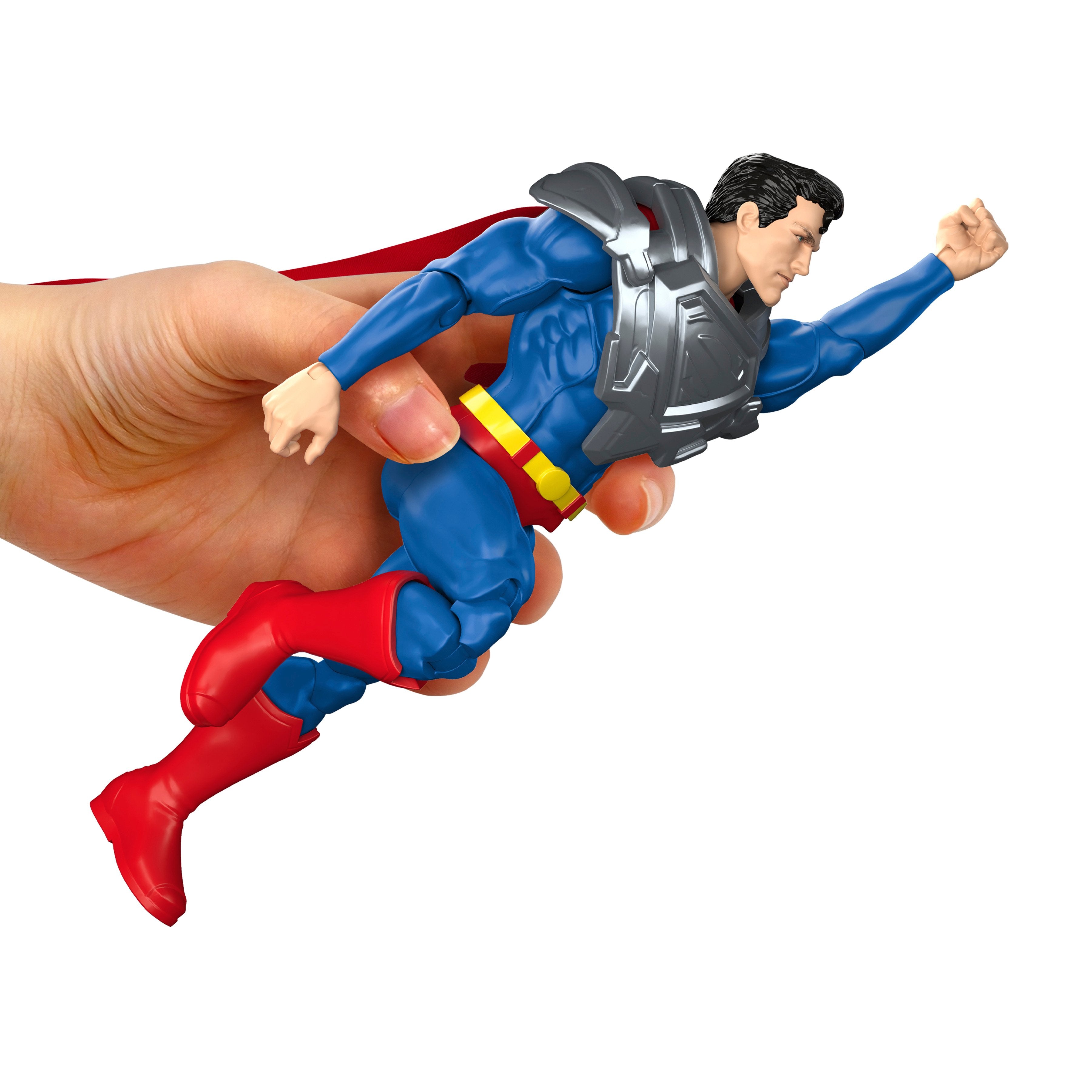 Superman DC Premier 6-Inch Figure — Scale Detail Hand Holding Figure with Armor Piece
