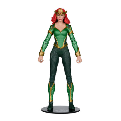 Mera DC Multiverse Collector Edition 7-Inch Figure — Front View on Figure Base