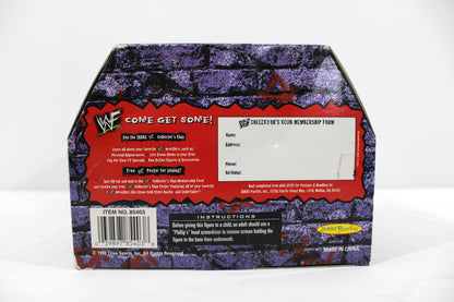 Sable WWF Ripped & Ruthless Action Figure by Jakks Pacific — Back View Showing Collector's Club Membership Form and Package Detail