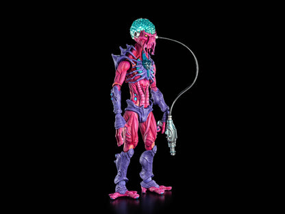 Zorrtexx Cosmic Legions 6-Inch Figure — Side View with Pistol and Power Cable