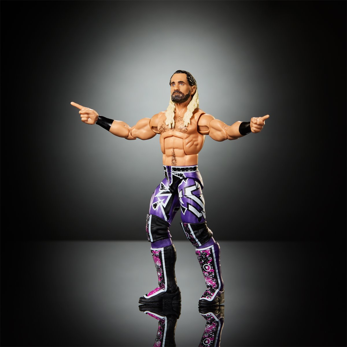 Seth Rollins WWE Elite Collection 6-Inch Figure — Pointing Gesture Articulation Pose