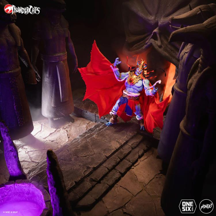 Mumm-Ra ThunderCats Mondo 1/6 Scale Figure — Low Angle Atmospheric Diorama Side View