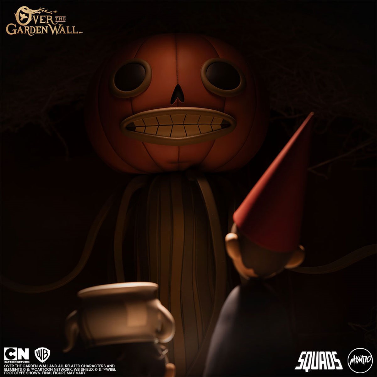 Enoch Over the Garden Wall Mondo Figure — Dark Atmospheric Scene Detail