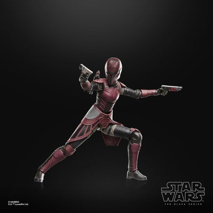 Rook Kast Black Series 6-Inch Figure — Helmeted Low Stance Dual Pistols Extended