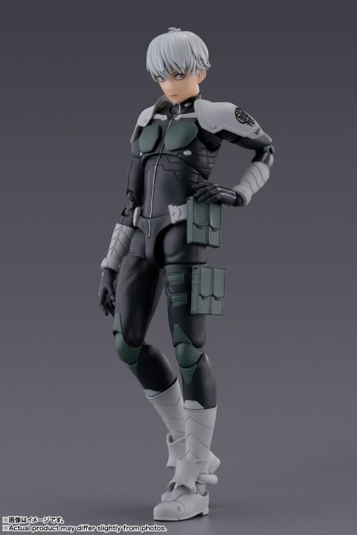 Reno Ichikawa S.H.Figuarts Kaiju No. 8 5.7-Inch Figure — Side View Casual Stance