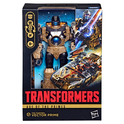 Vector Prime Age of the Primes Voyager 7-Inch Figure — Package Front with Window Display