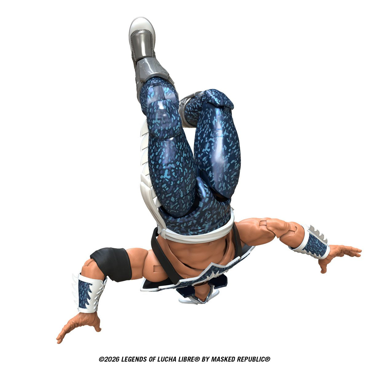 Ultimo Dragon Legends of Lucha Libre 6-Inch Figure — Articulation Pose Asai Moonsault