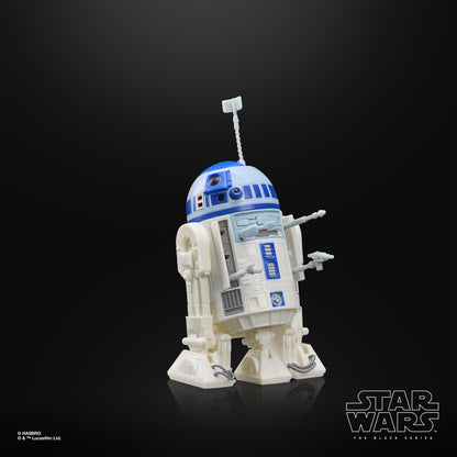 R2-D2 Droids Black Series 6-Inch Figure — Side View Showing Torso Panel Detail