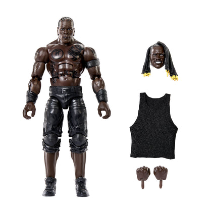 Ron Killings WWE Elite Series 128 6-Inch Figure — Accessories Included: Alternate Head, Soft Goods Shirt, Swappable Fists