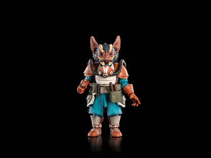 Dr. Zajjarii Cosmic Legions 6-Inch Figure — Front View Unmasked Head No Crawler