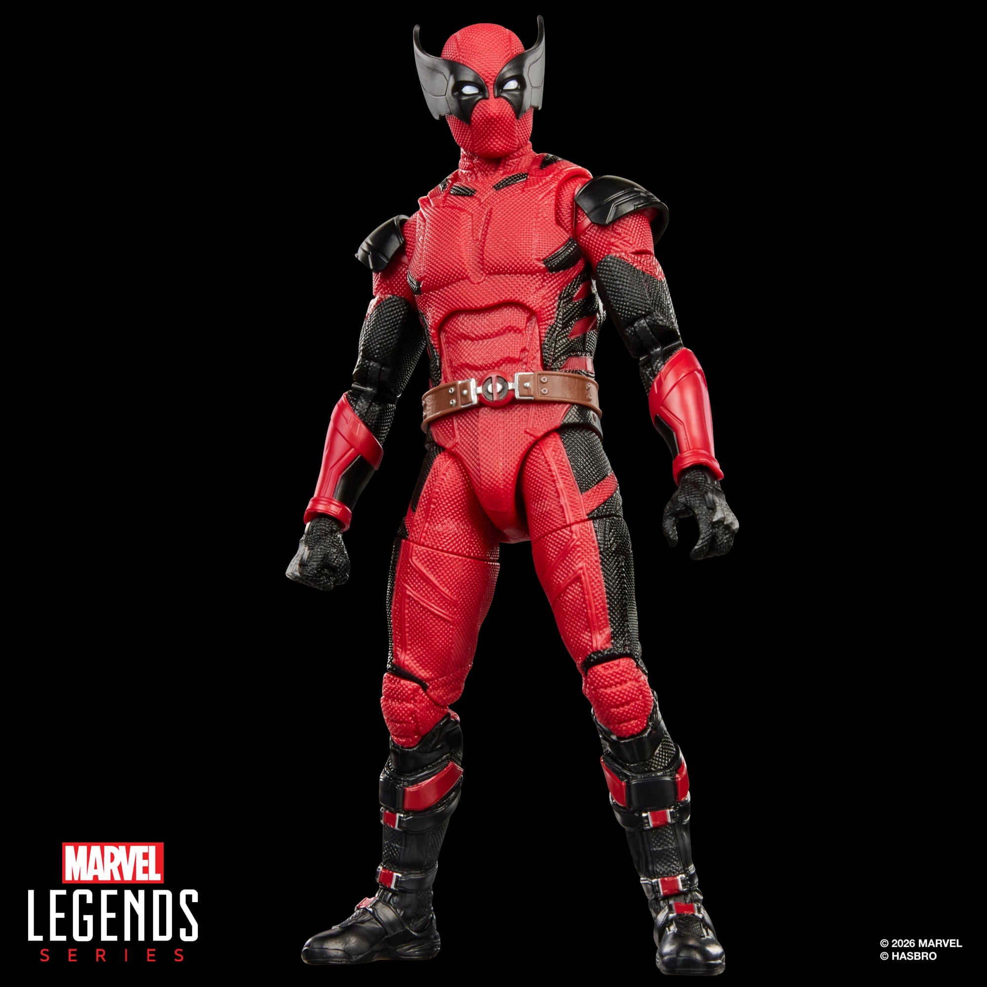 Wolverinepool Marvel Legends 6-Inch Figure — Front View Standard Neutral Stance