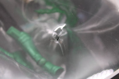Batman Earth -32 & Green Lantern Hal Jordan DC Multiverse 2-Pack — Bubble Detail Showing Puncture Damage with Figure Visible Inside