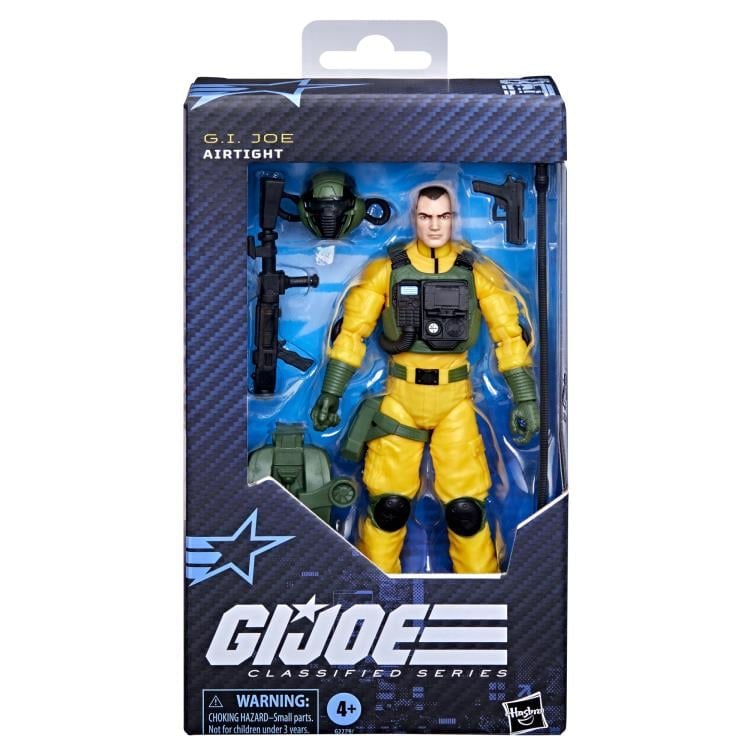 Airtight G.I. Joe Classified Series 6-Inch Figure — Box Front View Sealed Package