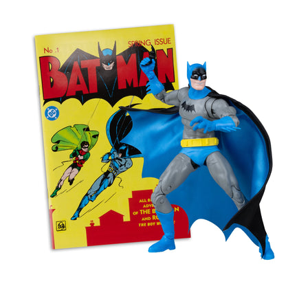 Batman Page Punchers 7-Inch Figure DC — Out of Box Figure with Batman #1 Comic Book