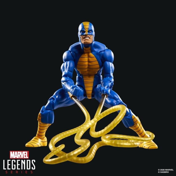 Constrictor Marvel Legends 6-Inch Figure — Low Stance Pose with Coils Spread Wide