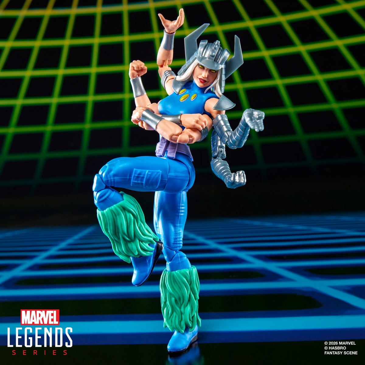 Spiral Marvel Legends 6-Inch Figure — Side View Articulation Pose