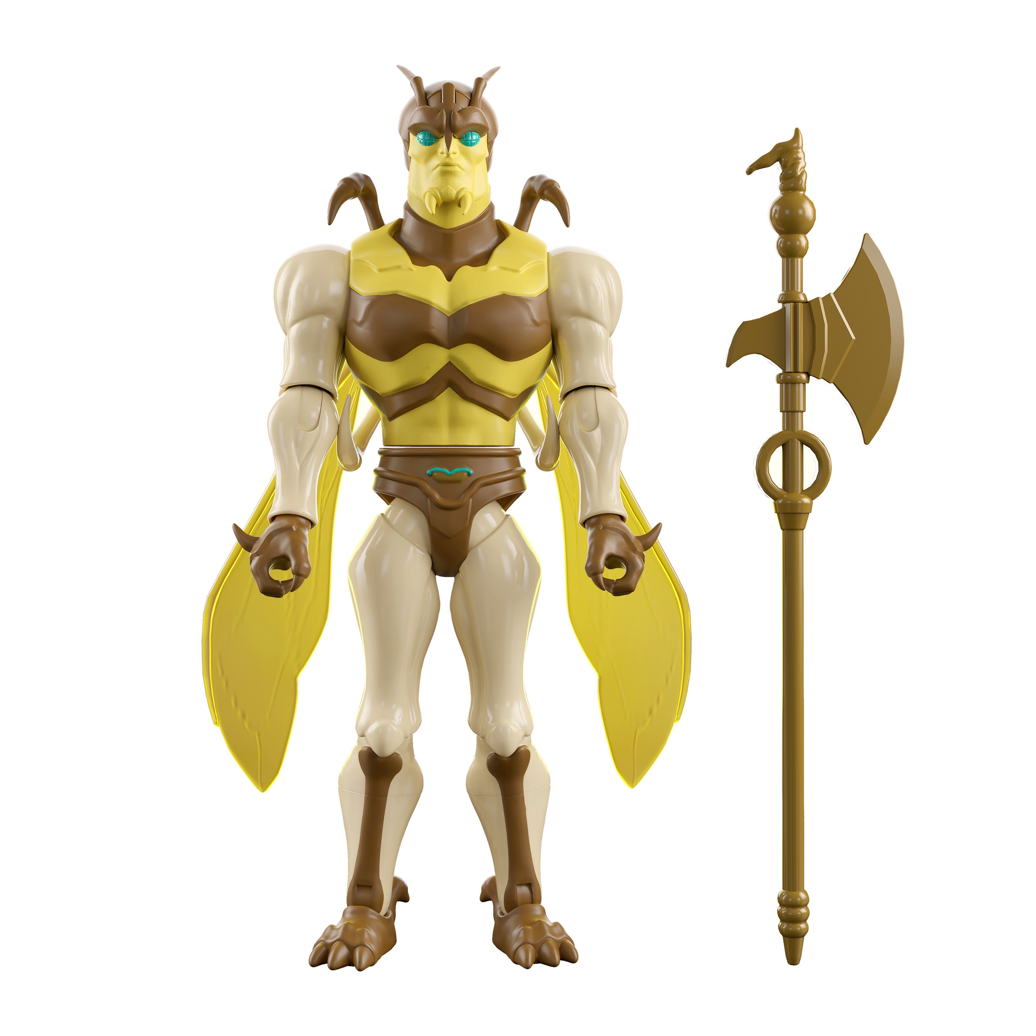 Buzz-Off Masters of the Universe Origins 5.5-Inch Figure — Out of Box with Poleaxe Accessory