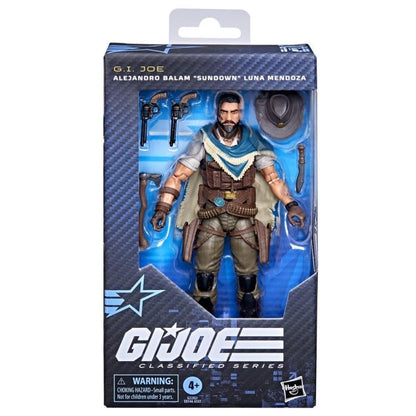 Sundown GI Joe Classified Series 6-Inch Figure — Box Front Package Detail