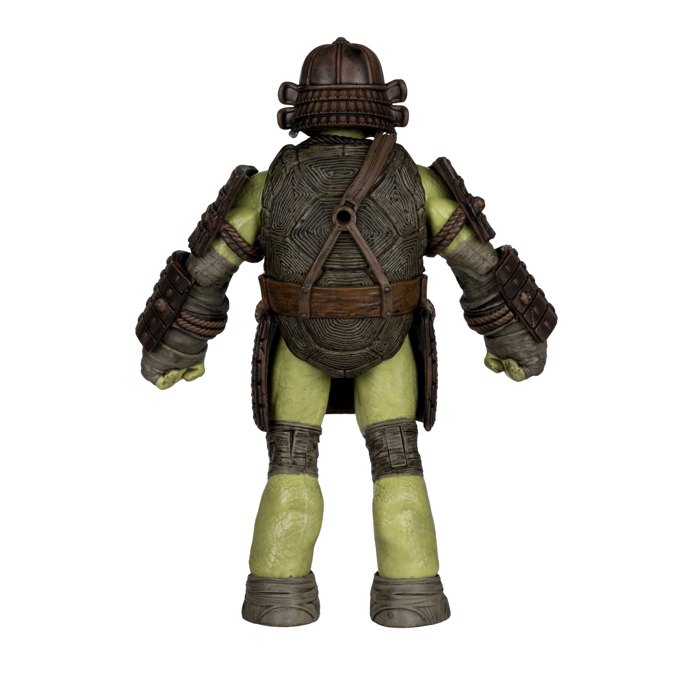 Leonardo TMNT Turtles in Time Page Punchers 5-Inch Figure — Back View Shell and Armor Detail