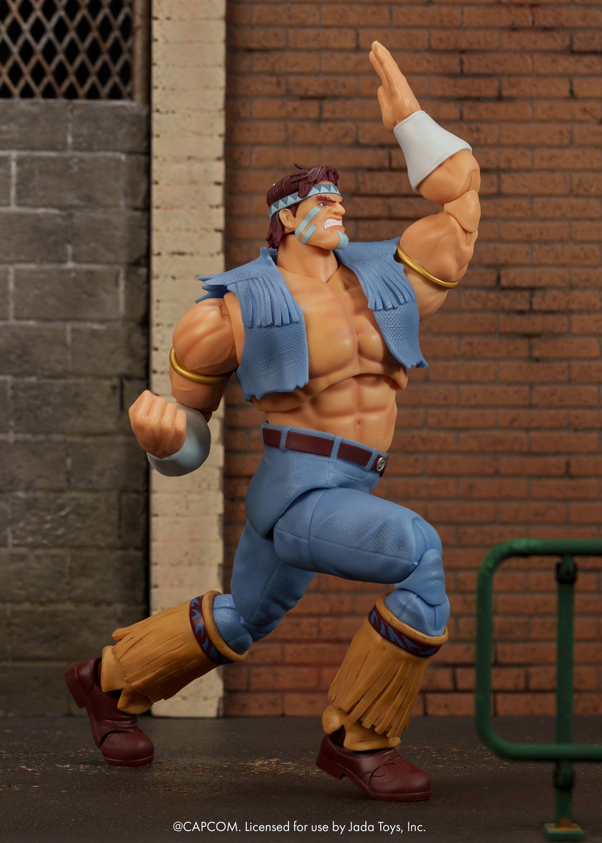 T. Hawk Ultra Street Fighter II 1/12 Scale Figure — Articulation Pose Tomahawk Buster