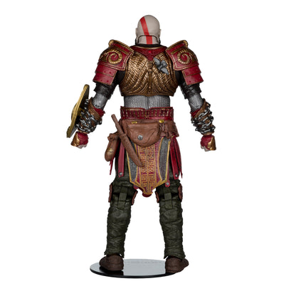 Kratos Ares Armor God of War Ragnarok McFarlane Elite Edition 7-Inch Figure — Back View Showing Armor Detail
